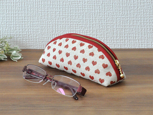 ピカピカ☆ハンドメイド メガネケース ミラー ユキエモン it-63030d9600b80-1200.jpg