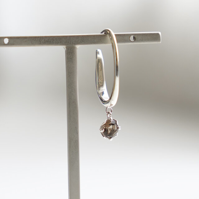 秋冬限定<Herz> Brown color wide Earcuff / SV925