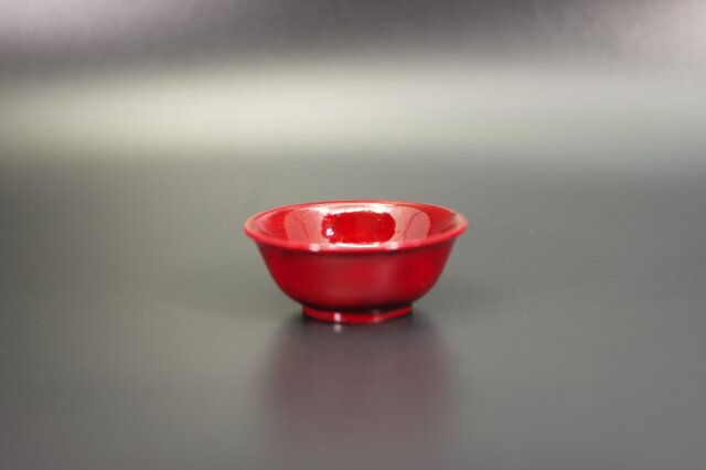 ぐいのみ 赤漆錫粉蒔き朱合漆① | iichi 日々の暮らしを心地よくする