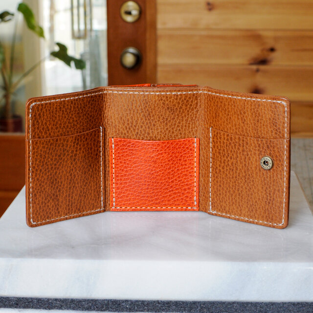 コンパクトな３つ折り財布　No.5　ドラーロ