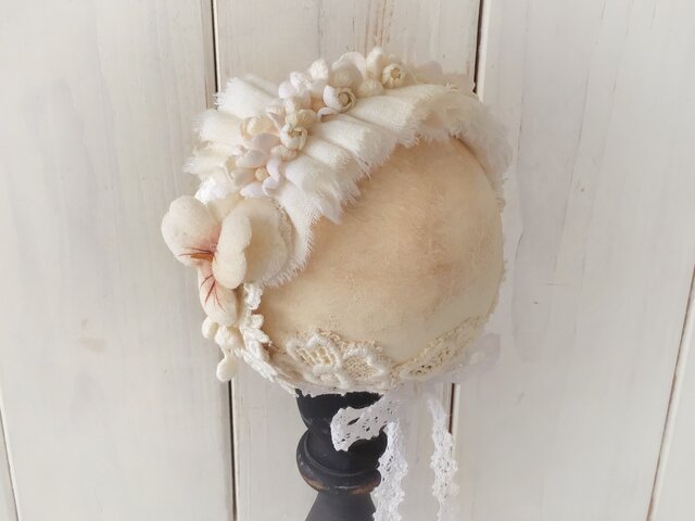 フランスアンティークの布花のヘッドドレス it-6824677f142fa-1200.jpg