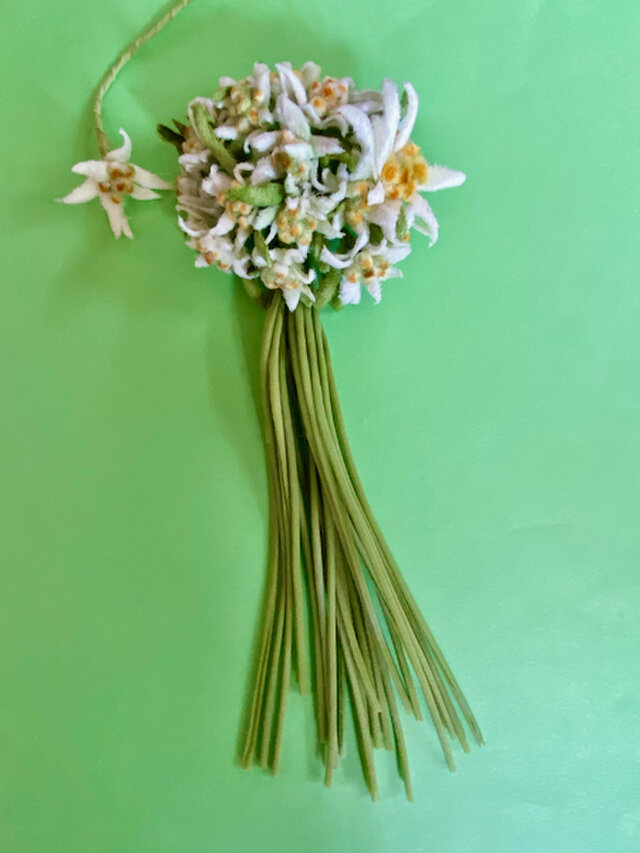 布花 Edelweiss Special Bouquet Corsageの画像1枚目