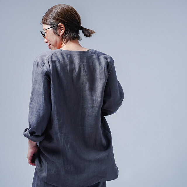 wafu / リネンパジャマ / Lサイズ】 買わないで 睡眠を大切に思わない