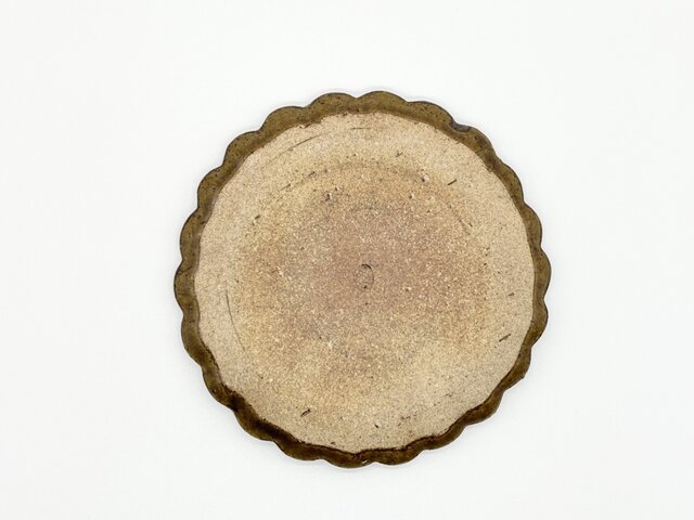 花びら小皿 ケーキ皿 プレート ハロウィン 手仕事 民藝 窯元【和