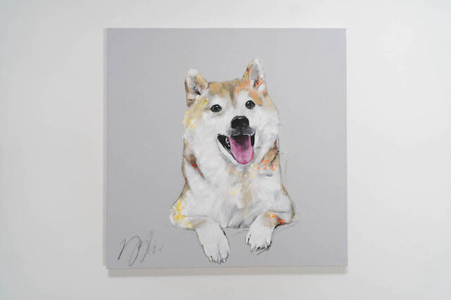 a dog / 柴犬のアート作品 | iichi 日々の暮らしを心地よくする