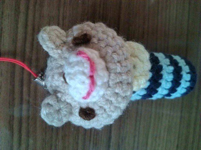 クマっこリップクリームケースの画像1枚目