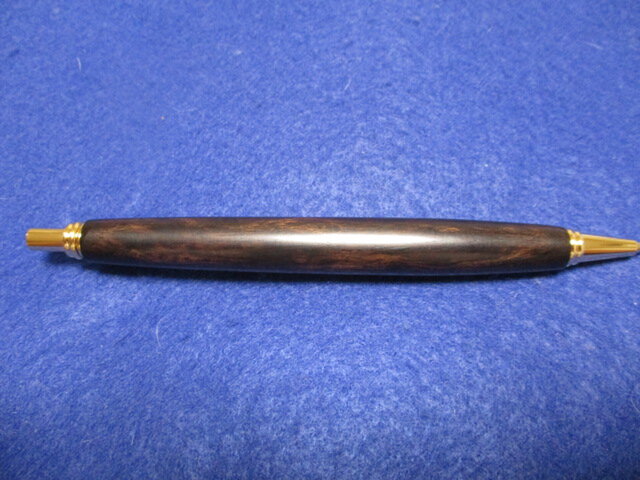 こぶた工房シャープペンシル アフリカンブラックウッドパール 極上0.5mm アフリカンブラックウッド・杢 シャープペンシル0.5㎜芯