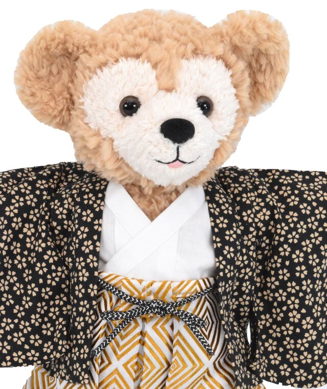 ダッフィー 着せ替え コスチューム 巾着付 羽織袴セット No.50 本体無