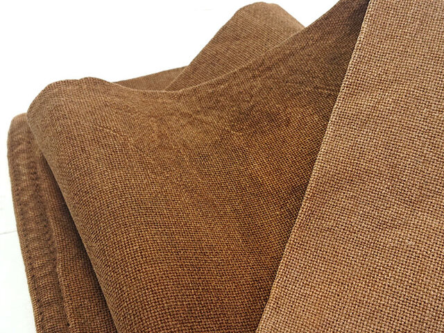 ●ハンドメイド 古布 裂織 裏地酒袋 木の実留具 お洒落で出来の良い ショルダーバッグ●和風 裂き織り 藍染  古着を裂いてバッグに再生 \u201cもったいない精神\u201dの伝統技法「裂き織り