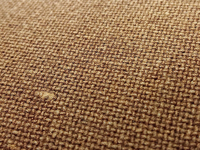 ●ハンドメイド 古布 裂織 裏地酒袋 木の実留具 お洒落で出来の良い ショルダーバッグ●和風 裂き織り 藍染  古着を裂いてバッグに再生 \u201cもったいない精神\u201dの伝統技法「裂き織り