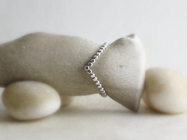 シルバービーズリング 0056 | iichi 日々の暮らしを心地よくする