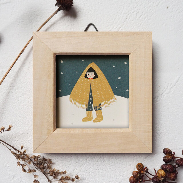 ミニ額＊ゆきんこ