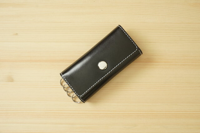 FANSEN BOLO ブラックレザーキーケース FANSEN BOLO ブラックレザーキーケース