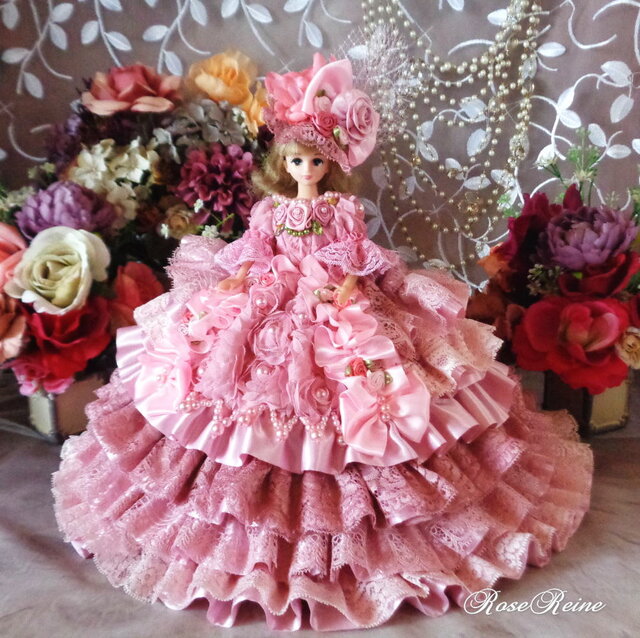 Sページ ベルサイユの薔薇 夢見る王妃大人の甘さ薫るボリュームドールドレス ベルサイユの薔薇 夢見る王妃 大人の甘さ薫るモーキーピンクの