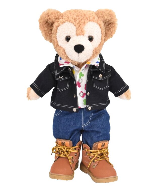 ダッフィー 服 着せ替え コスチューム Gジャン＆ブーツコーデセット アイコン 本体無 Sサイズ用【再販無し】