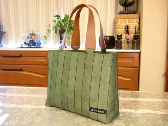 畳縁トートバッグ | iichi 日々の暮らしを心地よくするハンドメイドや