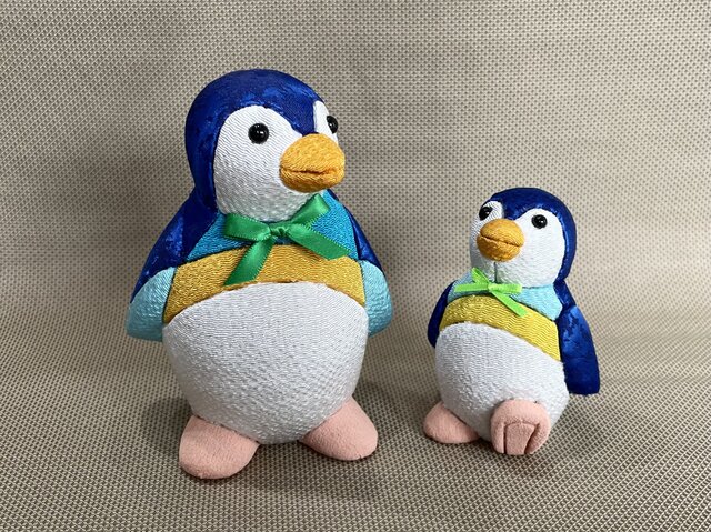 ペンギンママさん　木目込み人形(豆親王)雲弦台付キットとひな具セット ペンギンママさん様専用 木目込み人形(豆親王)雲弦台付キットと