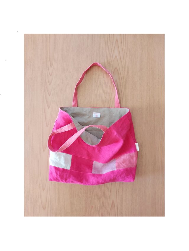 小さな手提げbag 　ピンク