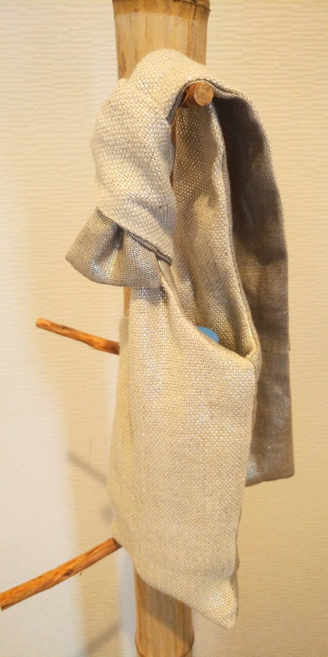 Bottle Case natural silver