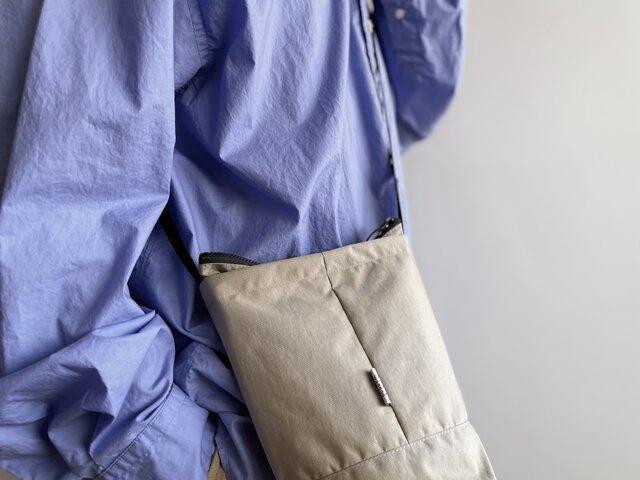 長財布に対応 / 高機能ナイロン / ロングショルダーバッグ / クラフト