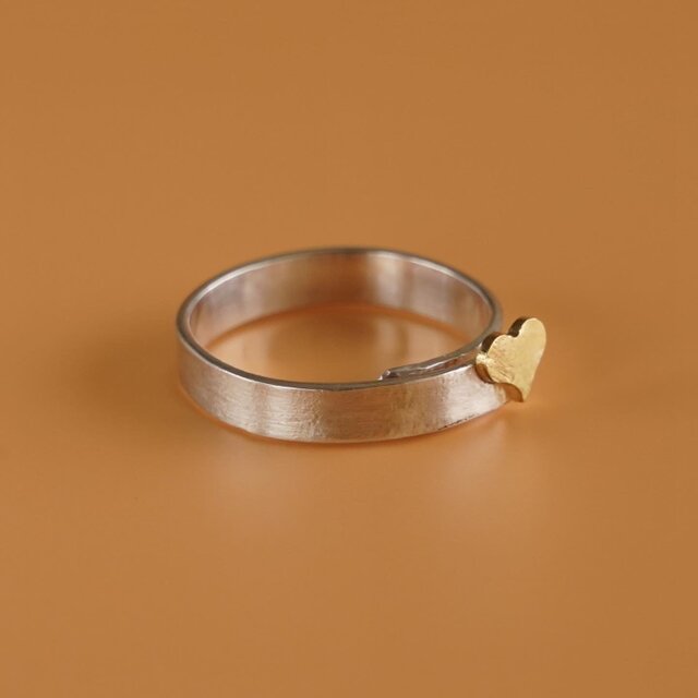 ハートリング　シルバーリング