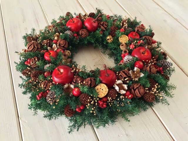 希少品　オカベマキコ  さん　クリスマスリース オカベマキコ クリスマスツリー・リース当選者発表 | 趣佳[syuca.jp]
