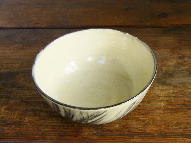 藁描き鉢（藁灰） | iichi 日々の暮らしを心地よくするハンドメイドや