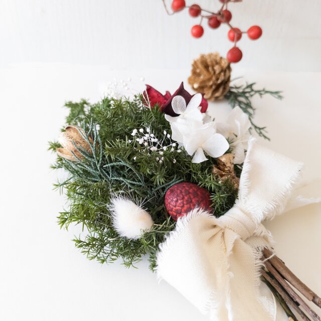 専用　クリスマス　スワッグ　レッド　2点 専用 クリスマス スワッグ レッド 2点
