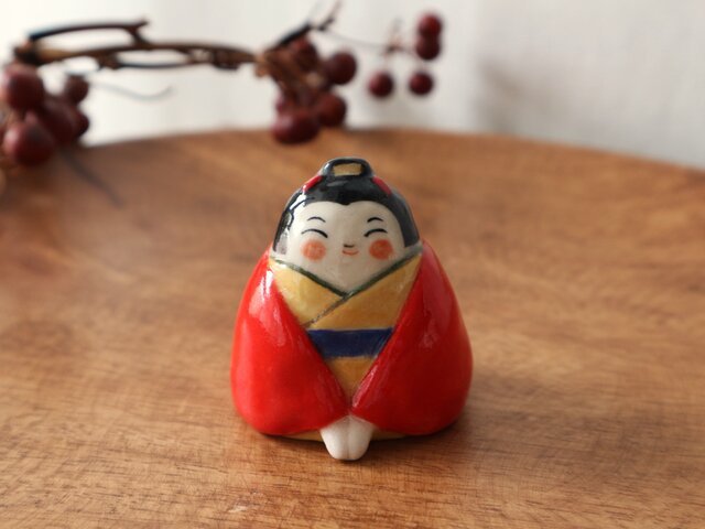 ふっくらお多福さん | iichi 日々の暮らしを心地よくするハンドメイド