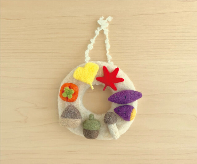 ★darumasan★　フェルトリース5点 it-64d847e7398d9-1200.jpg