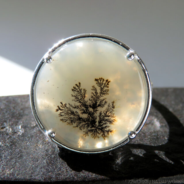デンドリティック アゲートリング / Dendritic Agate Ring 。