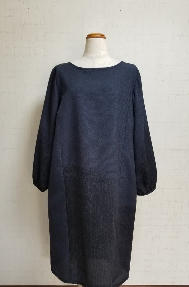 大きいサイズ留袖ワンピース 着物リメイク 着物リフォームべらまきの