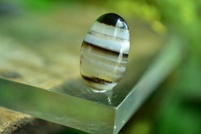 瑪瑙ボツワナアゲート ルース1 カポジョンS580 | iichi 日々の暮らしを