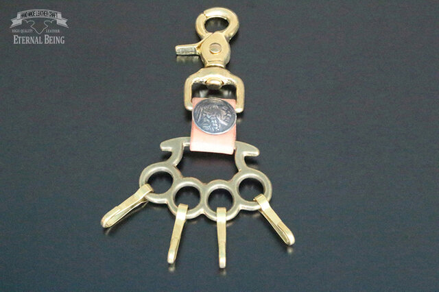 真鍮メリケンインディアンコンチョキーホルダー | iichi 日々の暮らし