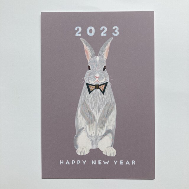 2019年 ハンドメイド 年賀状 和柄の刺繍年賀状 | アフロモール | 2026年午年 年賀状デザイン