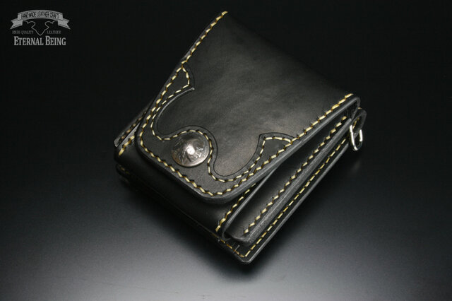 ロングウォレットスタンダード5セントコンチョ(黒) | iichi 日々の