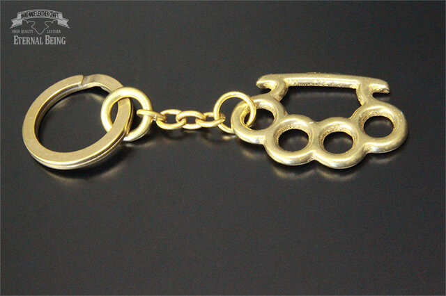 真鍮製】メリケンSSキーホルダー | iichi 日々の暮らしを心地よくする