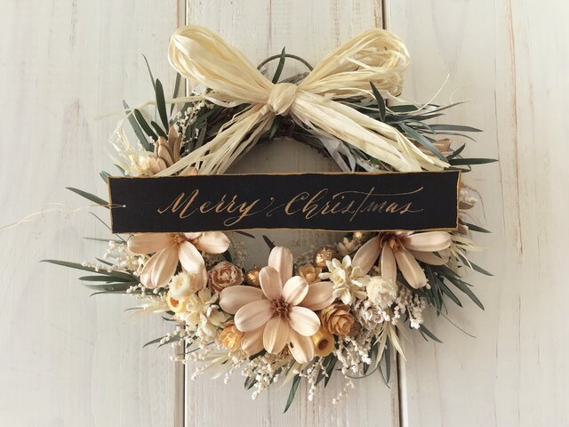 クリスマスリースmini D(13cm) | iichi 日々の暮らしを心地よく