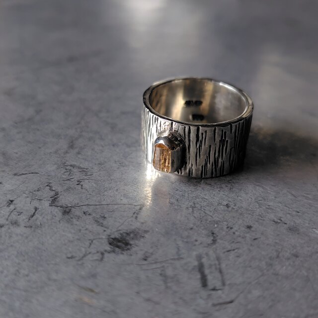 インペリアルトパーズシルバーリング#9〜9.5