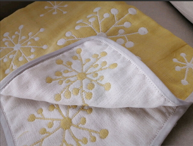 たけちゃん様❤ハンドメイド　限定ドット×パッチワーク6重ガーゼケットブランケット たけちゃん様❤ハンドメイド 限定ドット×パッチワーク6重