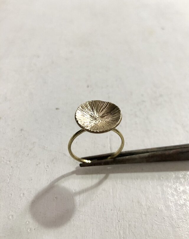 蓮の葉のリング