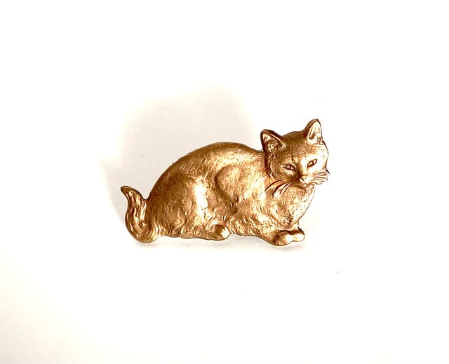 ねこブローチ　猫　ネコ　ヴィンテージアンティーク it-651a4d3c81be3-1200.jpg