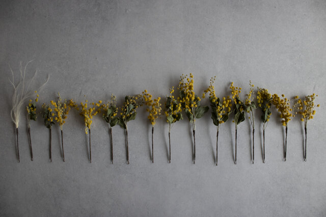 再販】ミモザのシンプルヘッドドレス | iichi 日々の暮らしを