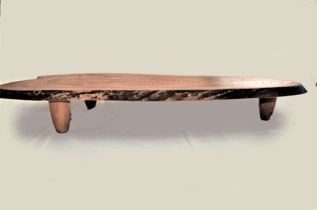 欅（けやき）の一枚板の花台・花瓶台 けやき 花台 生け花 花器 花展 敷台 飾り台 花器台 盆栽台