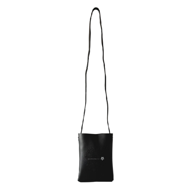 最終価格▼美品♡イビザ レザー ショルダーバッグ 花柄パッチワーク ステッチ 黒 黒桜 - 和風 ショルダーバッグ mini | iichi 日々の暮らしを