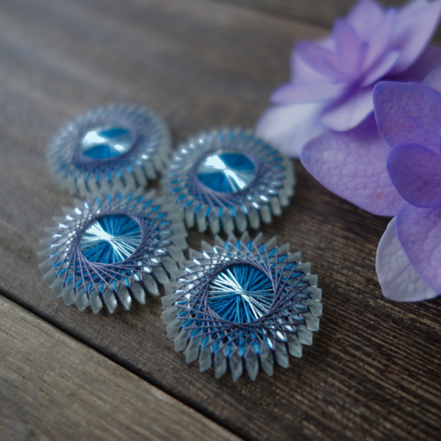 新♡紫陽花ピアス7 bde2039fae8c337c9adb588d7143a8