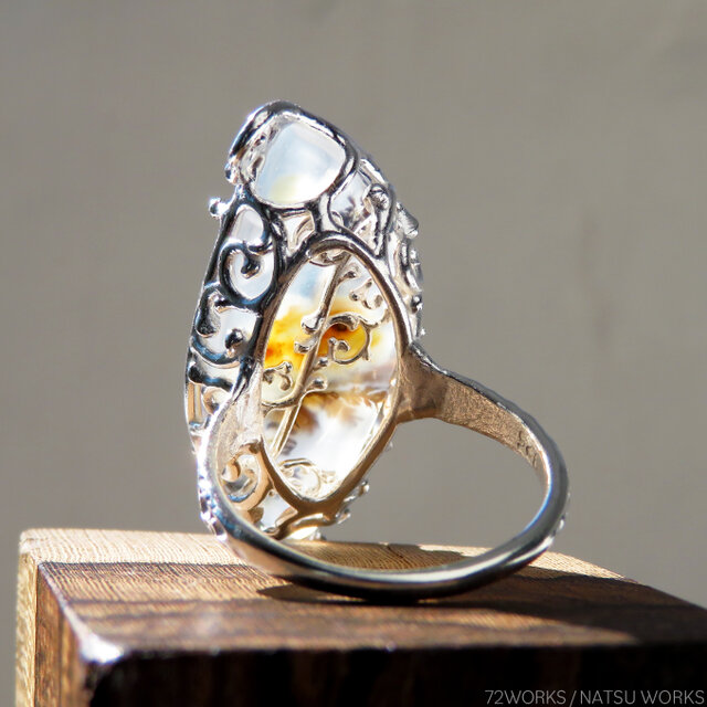 デンドリティック　アゲートリング デンドリティック アゲートリング / Dendritic Agate Ring l1 | iichi