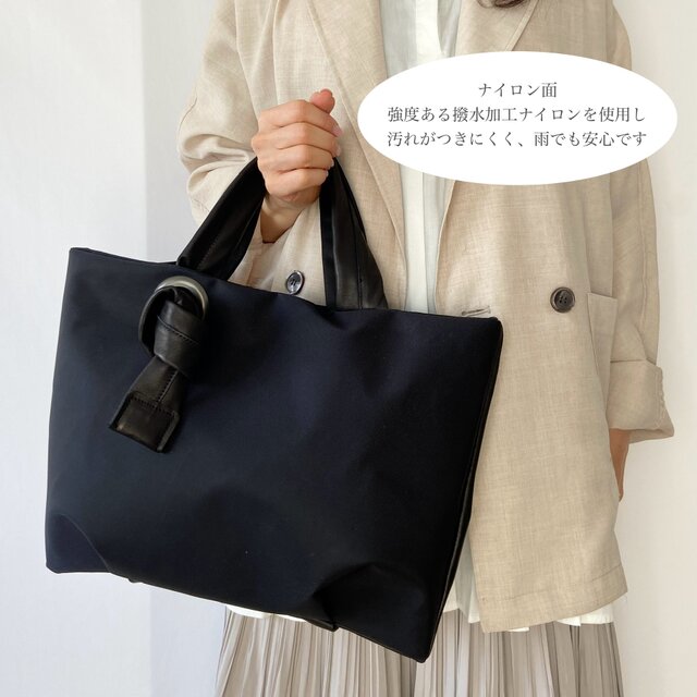 リニューアル！[一番人気]リバーシブル馬革＊コンパクトA4トートバッグ