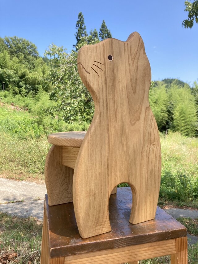 どうぶつイス・ねこ | iichi 日々の暮らしを心地よくするハンドメイド