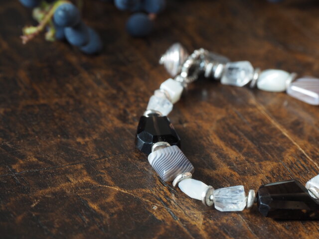 天然石 ブレスレット silver950 | iichi 日々の暮らしを心地よくする